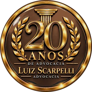 Medalha 20 anos de advocacia Luiz Scarpelli